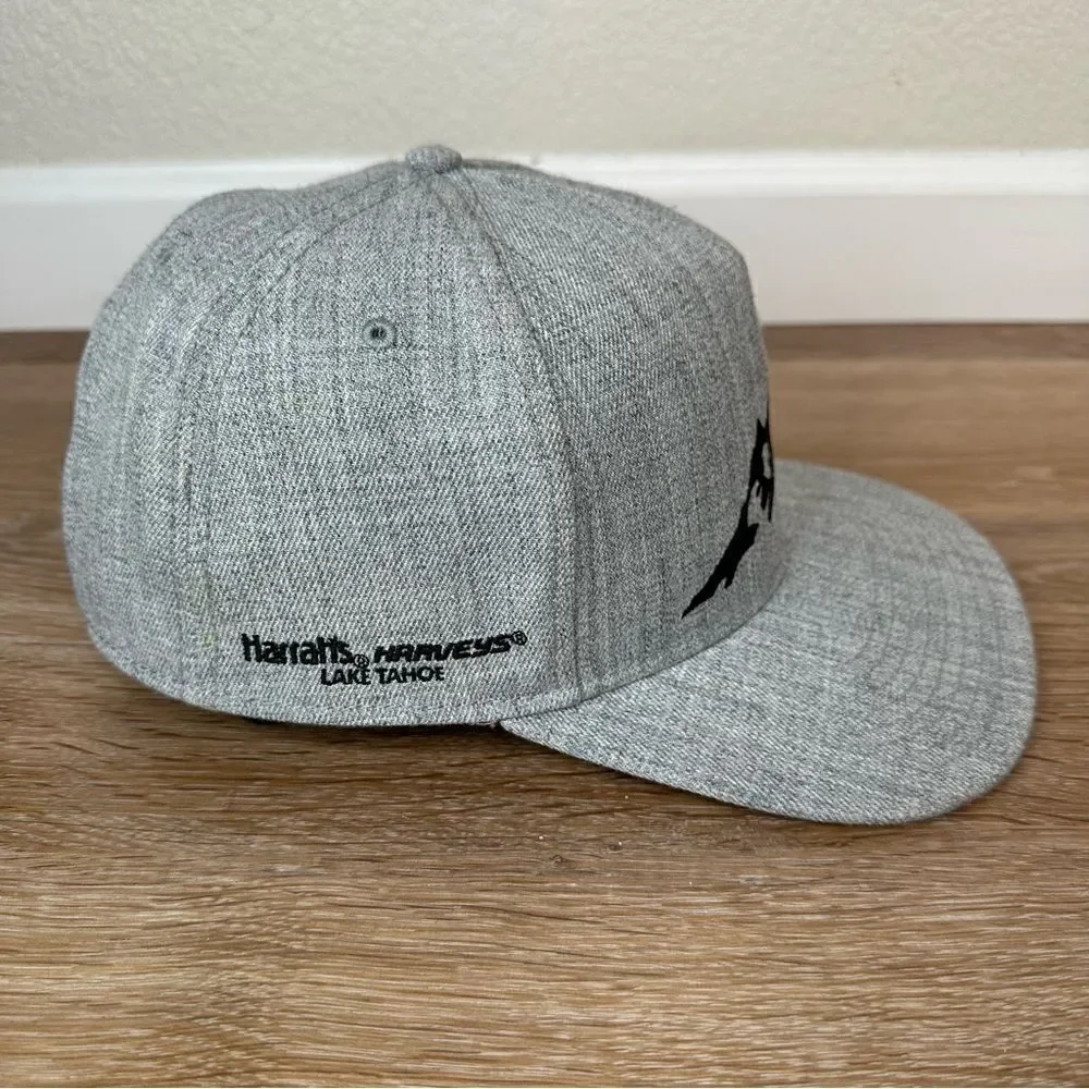 OTTO Harrah's Harveys Lake Tahoe Wool Blend Gray Snapback Hat